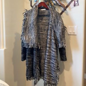 Vince black sweater jacket